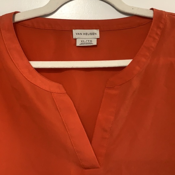 Van Heusen top blouse 3/4 sleeve - Picture 2 of 7